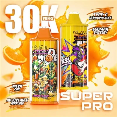 Vapsolo Super Pro 30000 Puffs Disposable Vape Wholesale